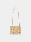 1969 beige nano bag in raffia position 1