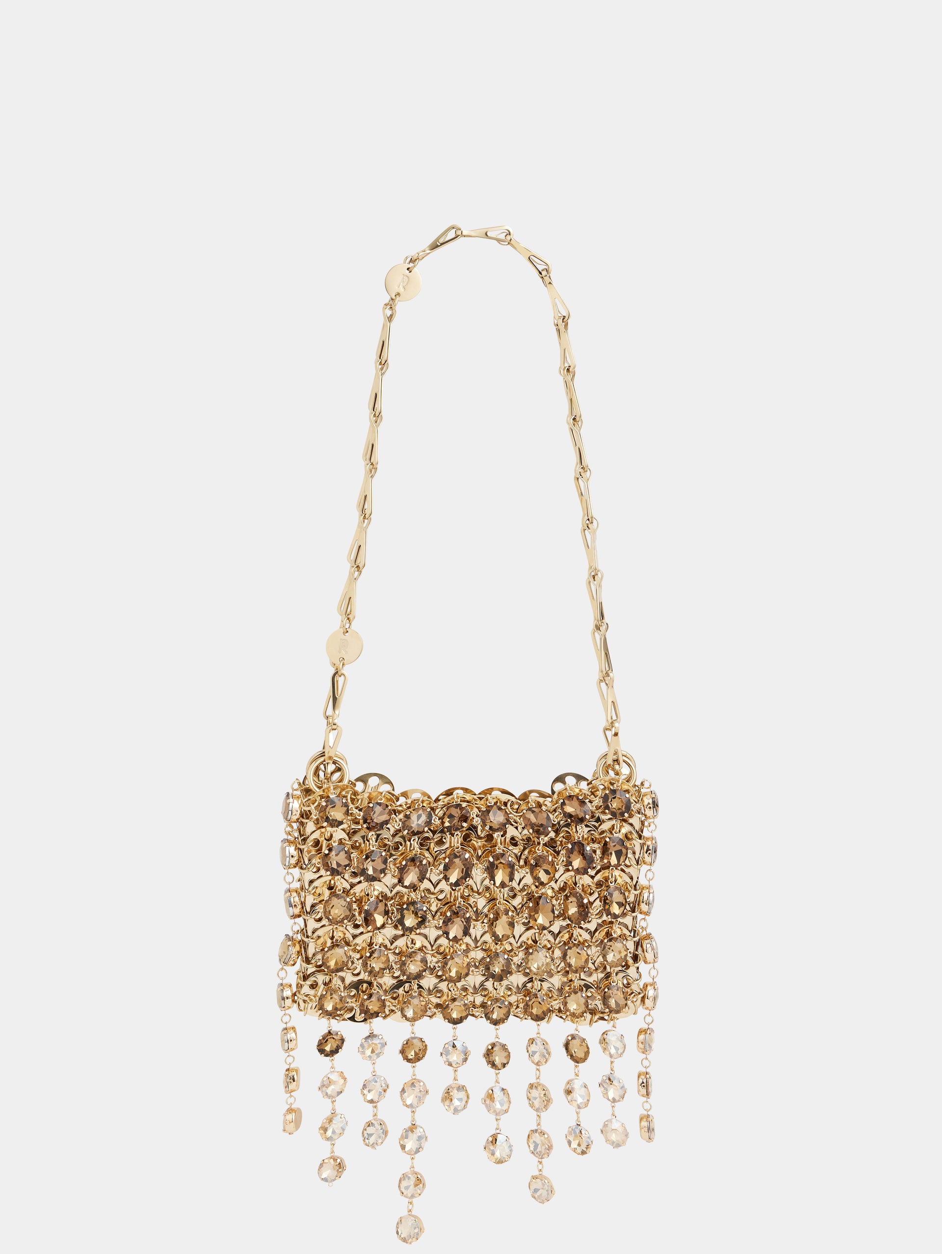 1969 GOLD NANO BAG STRASS