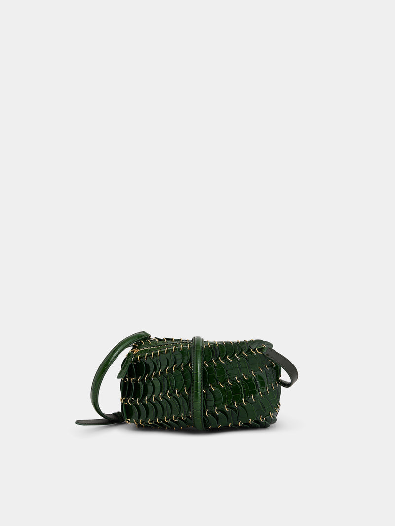 GREEN CROSSBODY PACO LEATHER BAG