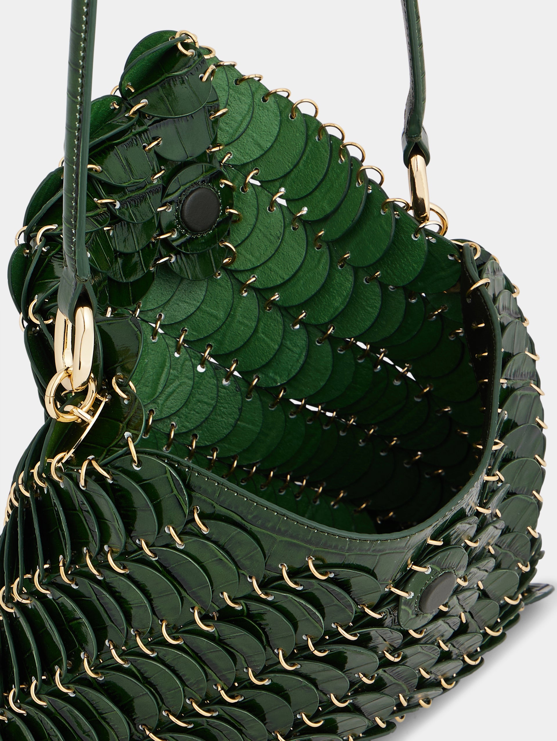 GREEN PACO LEATHER BAG