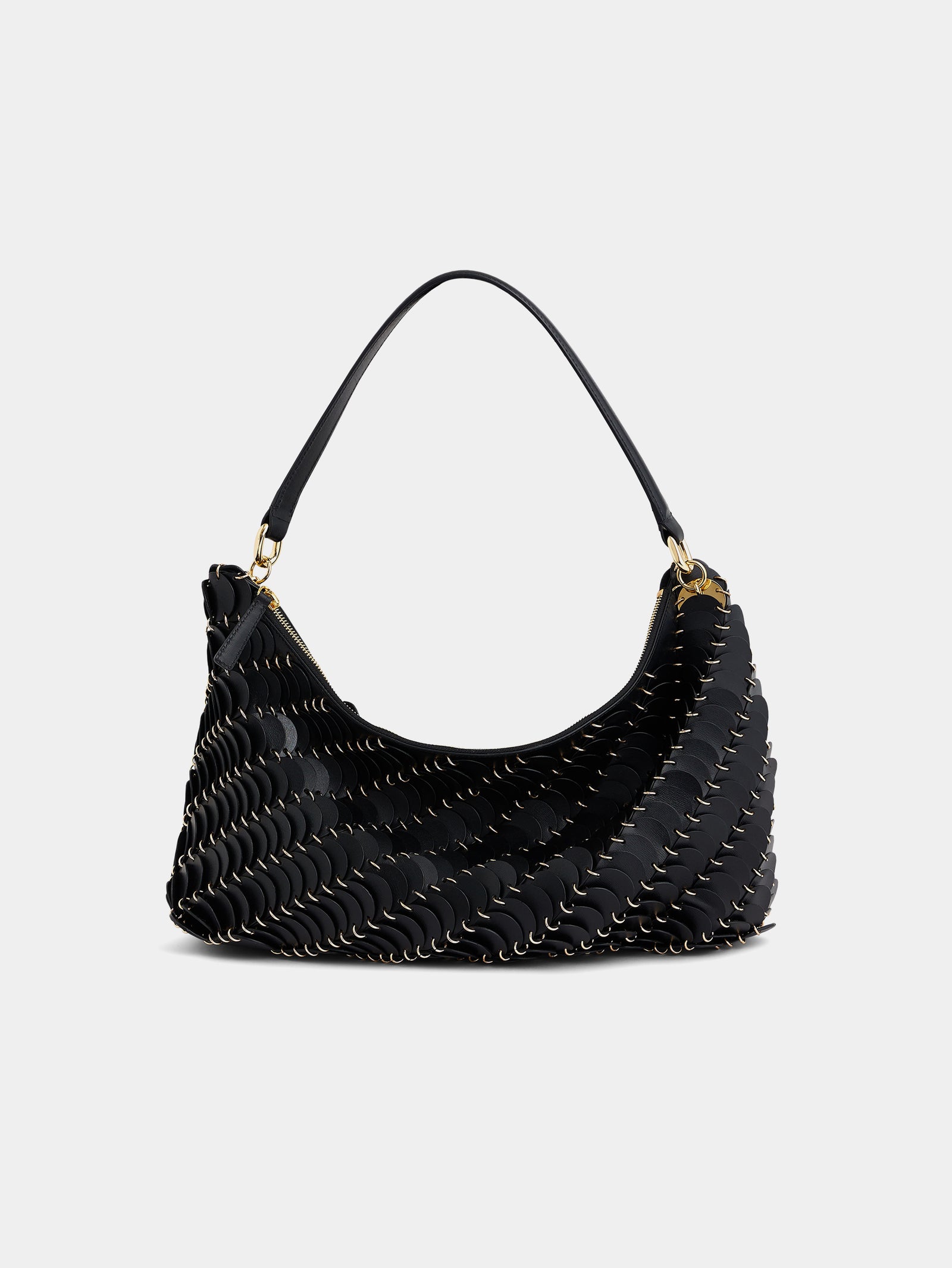 Black Paco leather bag position 1 - Image 1