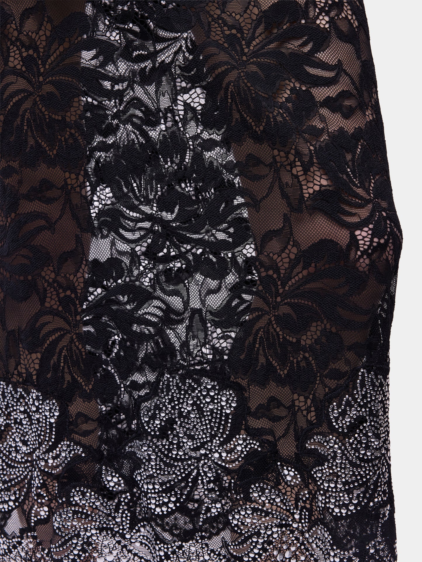 Midi skirt in lace