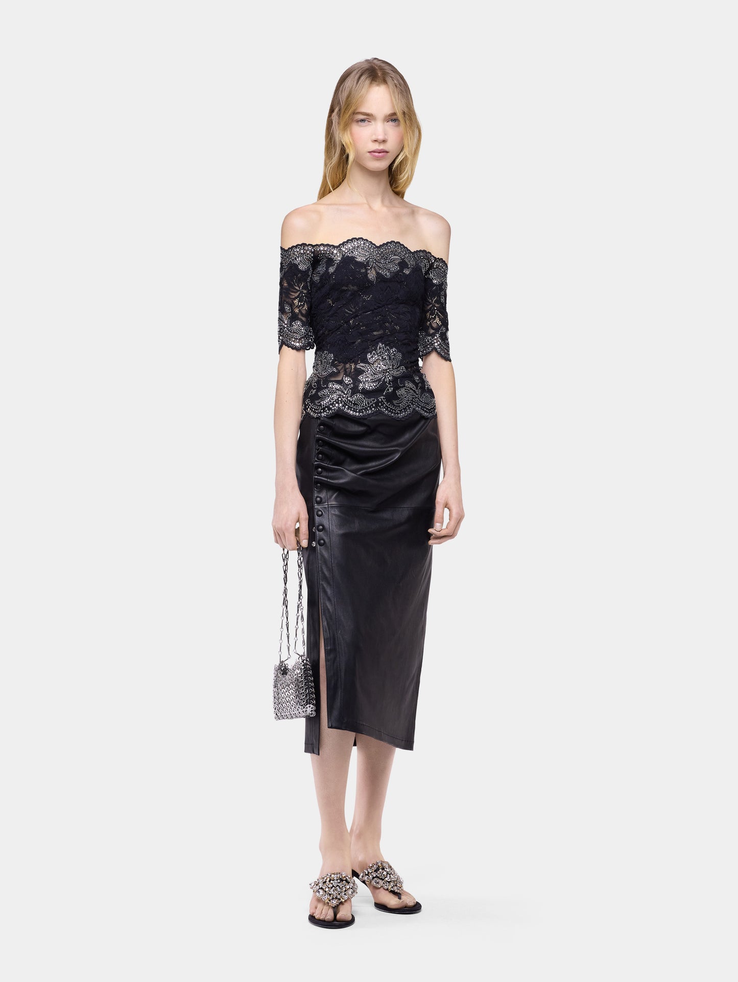 Top in lace