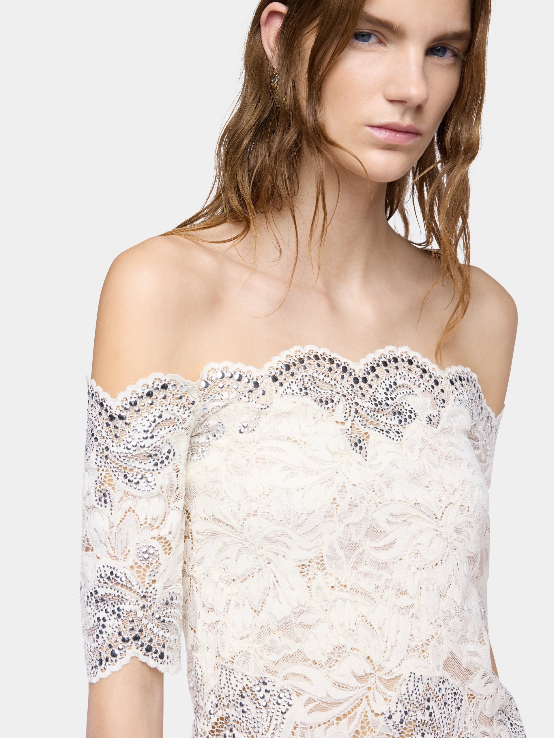 Top in lace