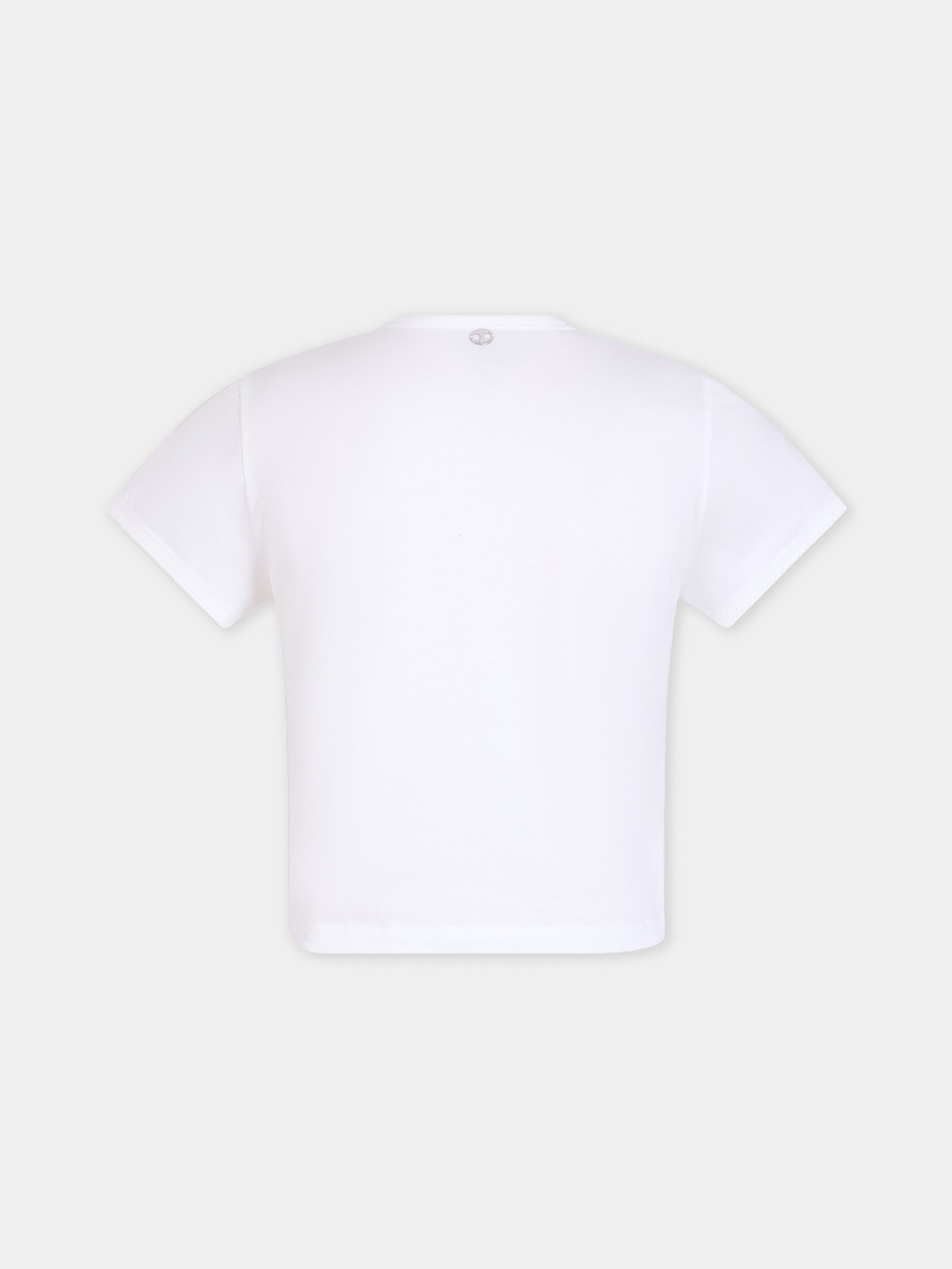 Paco printed t-shirt in white cotton