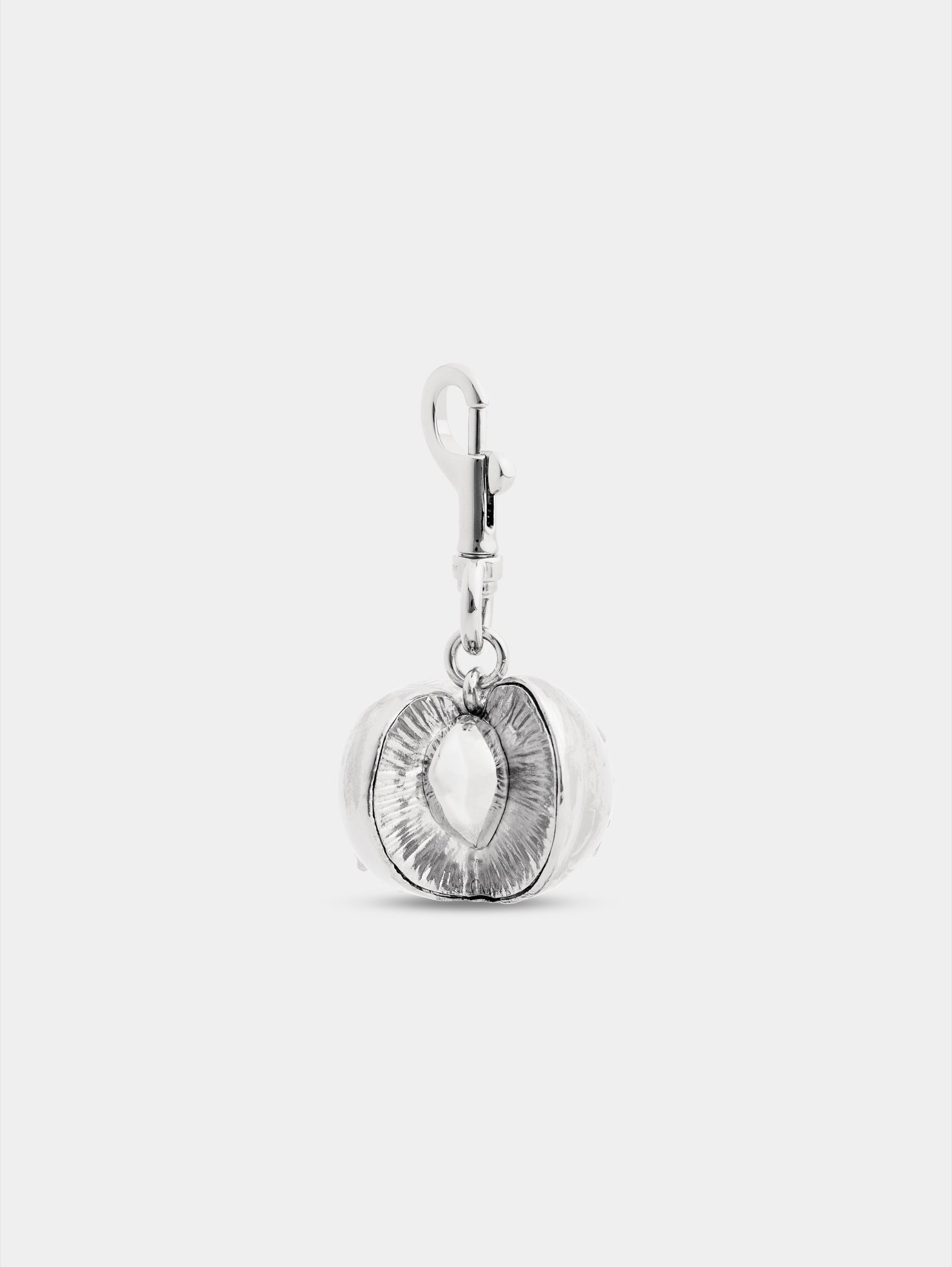Peach silver charm position 1 - Image 1