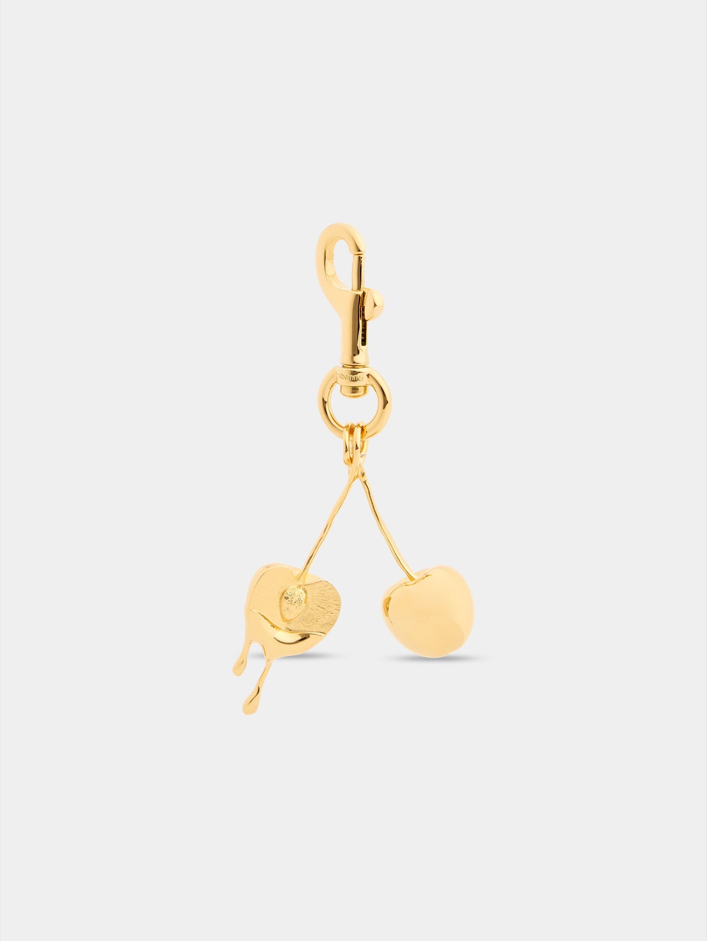 Cherry gold charm