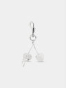 Cherry silver charm
