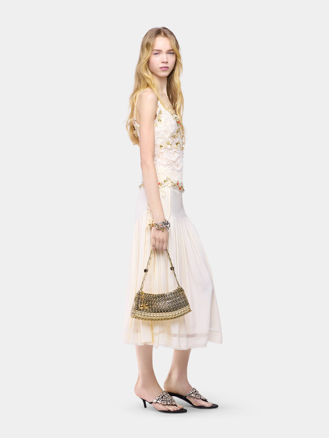 1969 clutch gold metal bag - Image 2