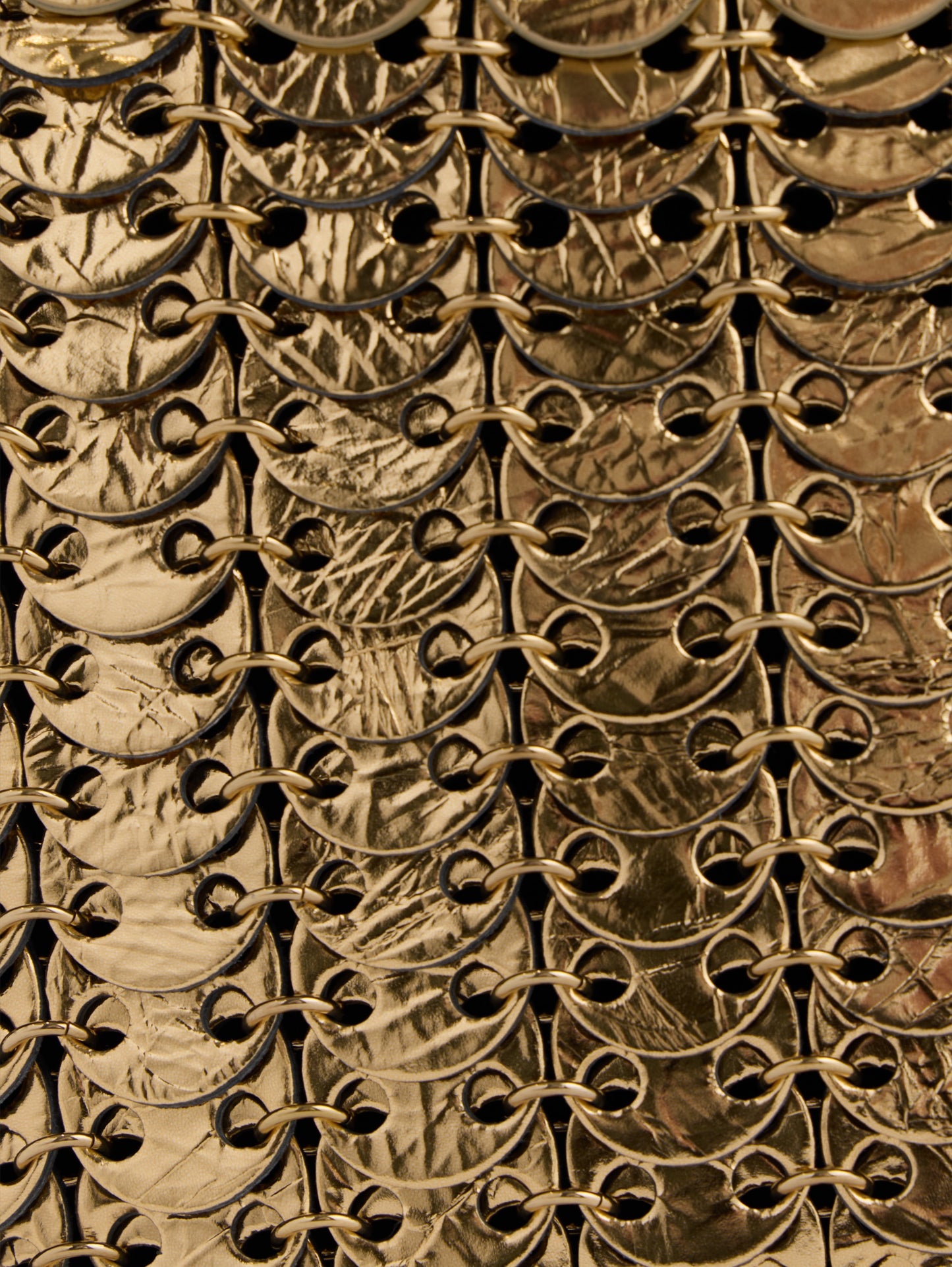 Sac 1969 Flip en cuir réversible argent et or