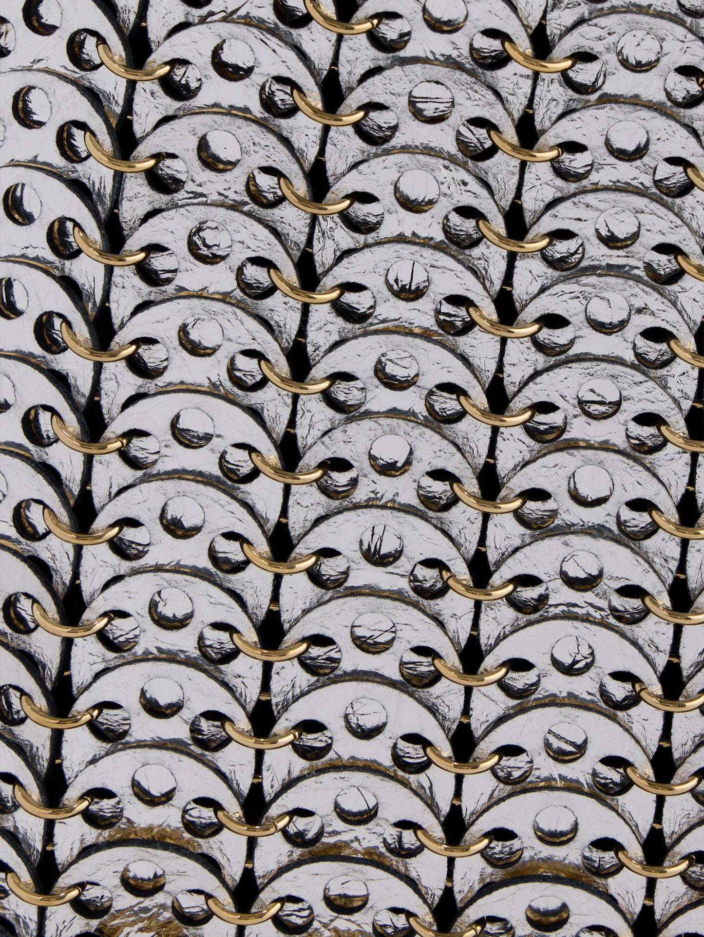 Sac 1969 Flip en cuir réversible argent et or