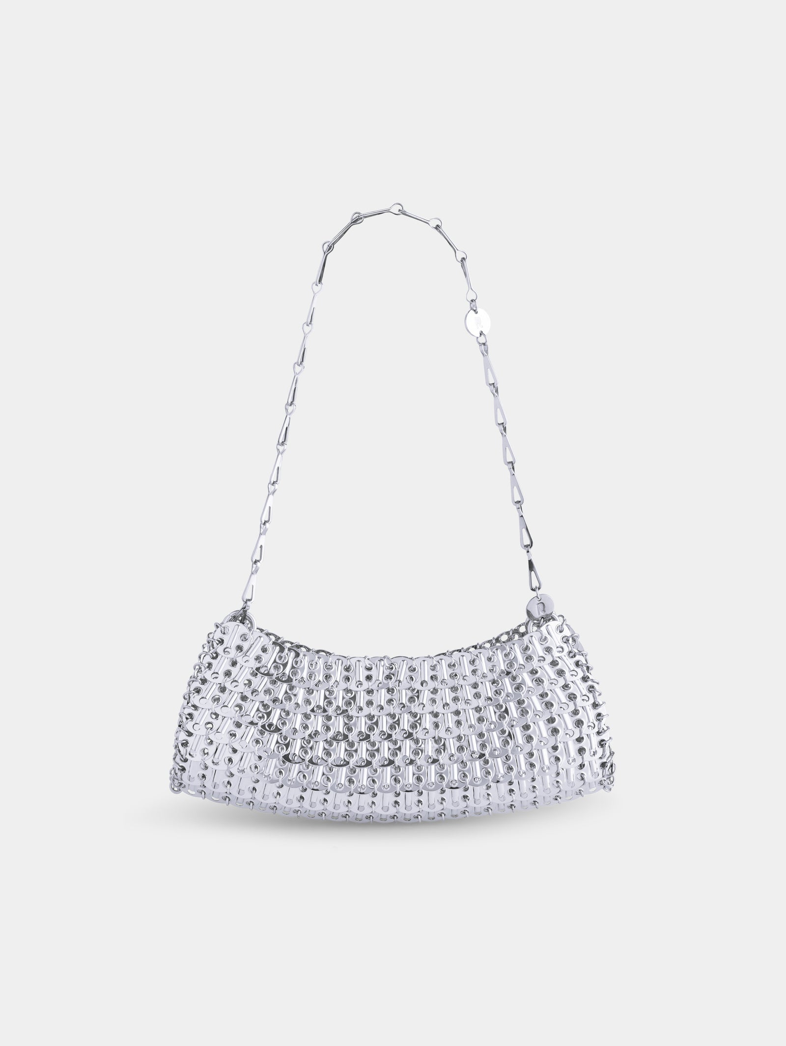 1969 clutch silver metal bag - Image 1