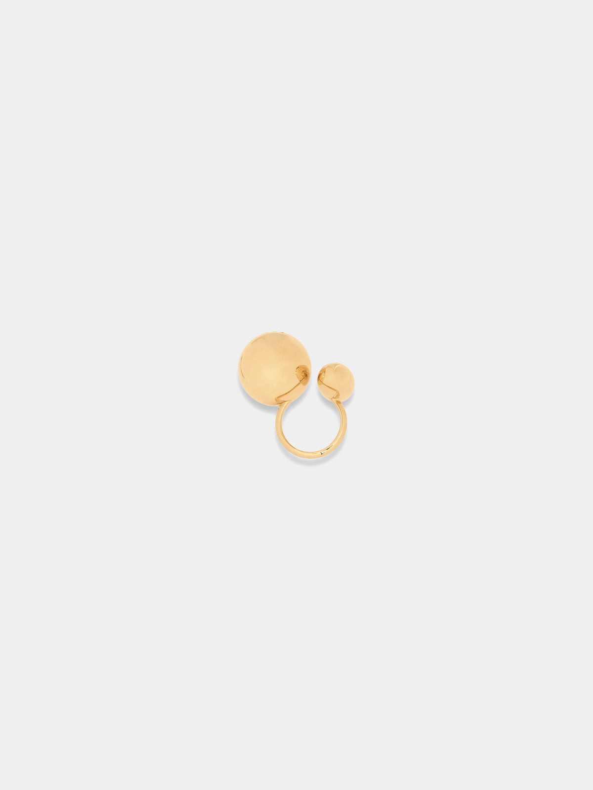 Gold punk ring - Image 3