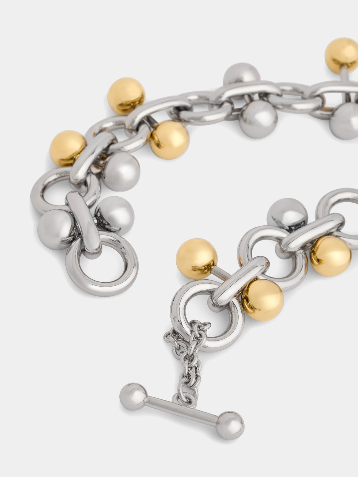 Bicolor archival-inspired necklace