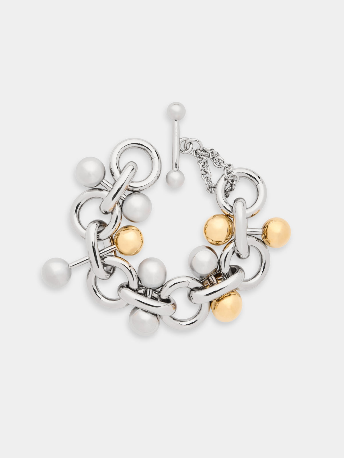 Bicolor archival-inspired bracelet