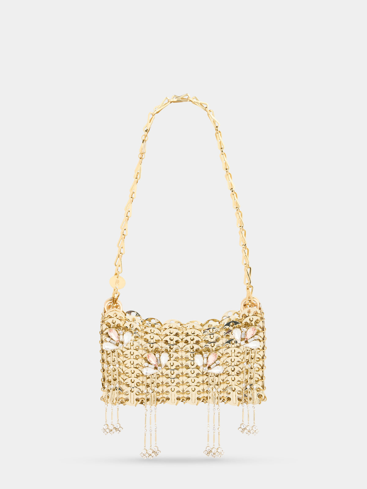 1969 Nano light gold bag with pink and light gold signature jewels - Image 1