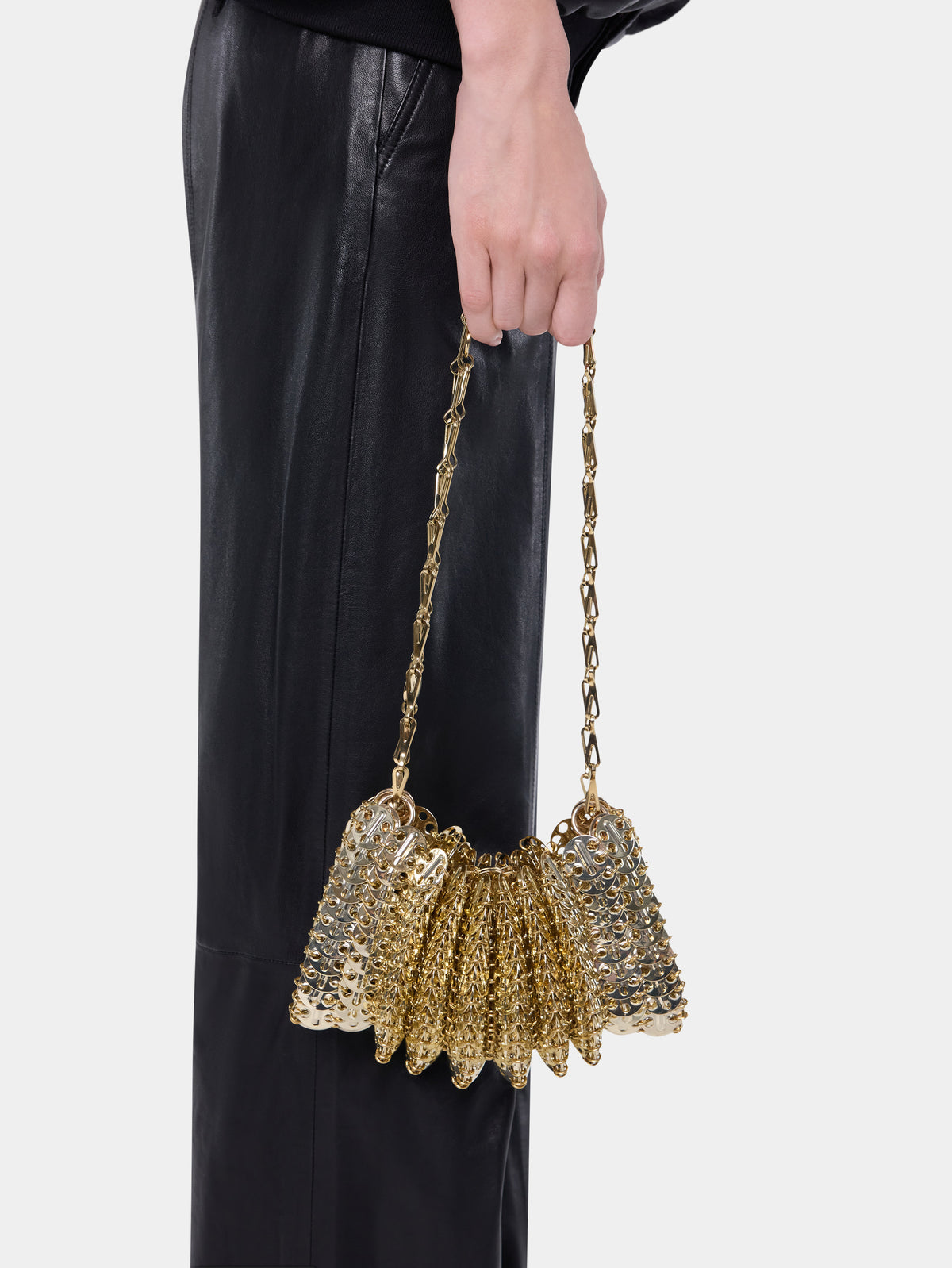1969 Purse gold metal bag - Image 2