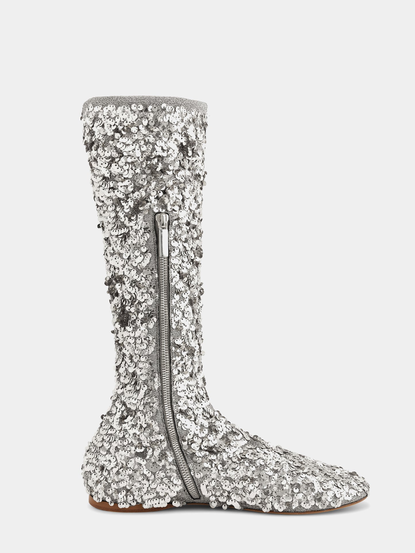 Boots with sequins