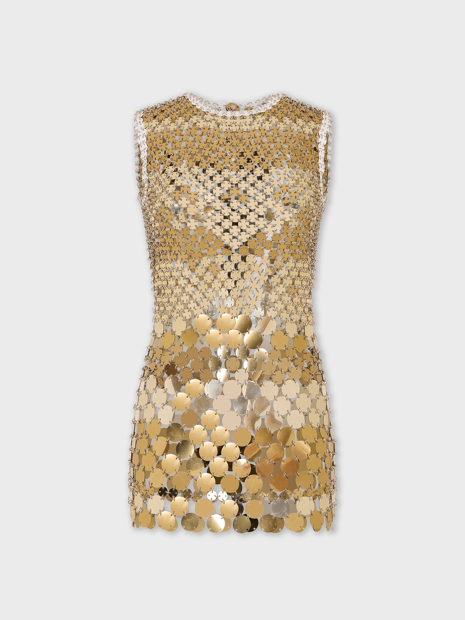 Mini dress gold in assembly position 1 - Image 1