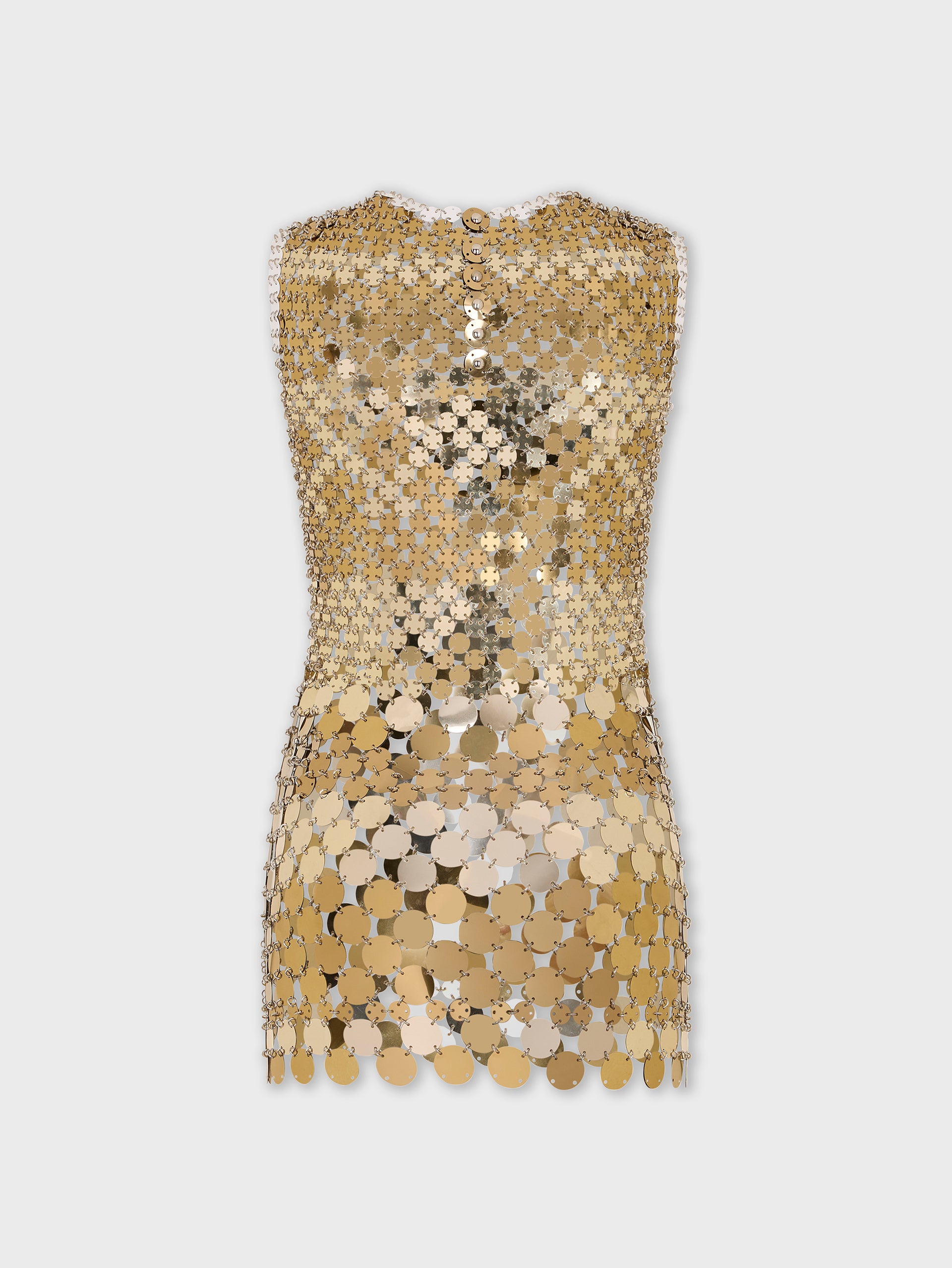 Mini dress in assembly Rabanne Mini dress in assembly Rabanne