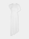 Long dress with ruched details