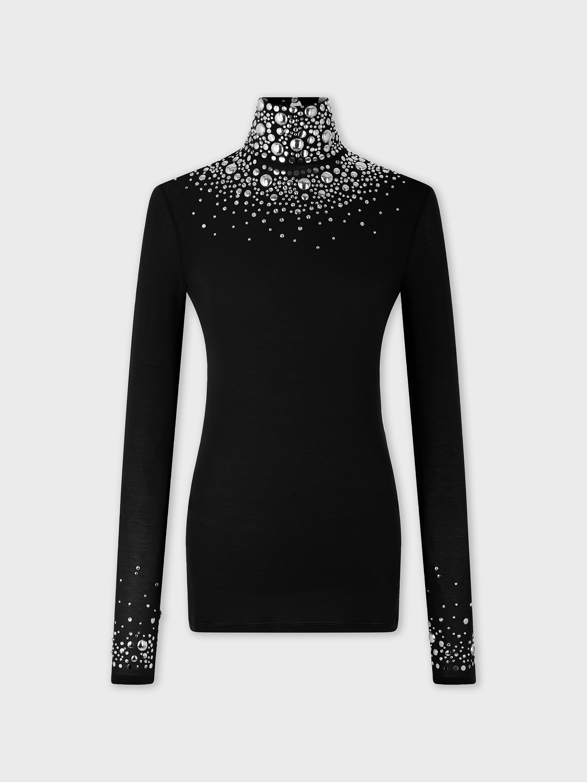 Second-skin jersey top