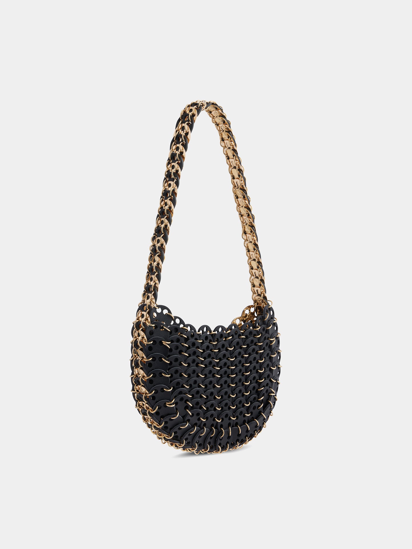 Moon reversible Flip bag in leather