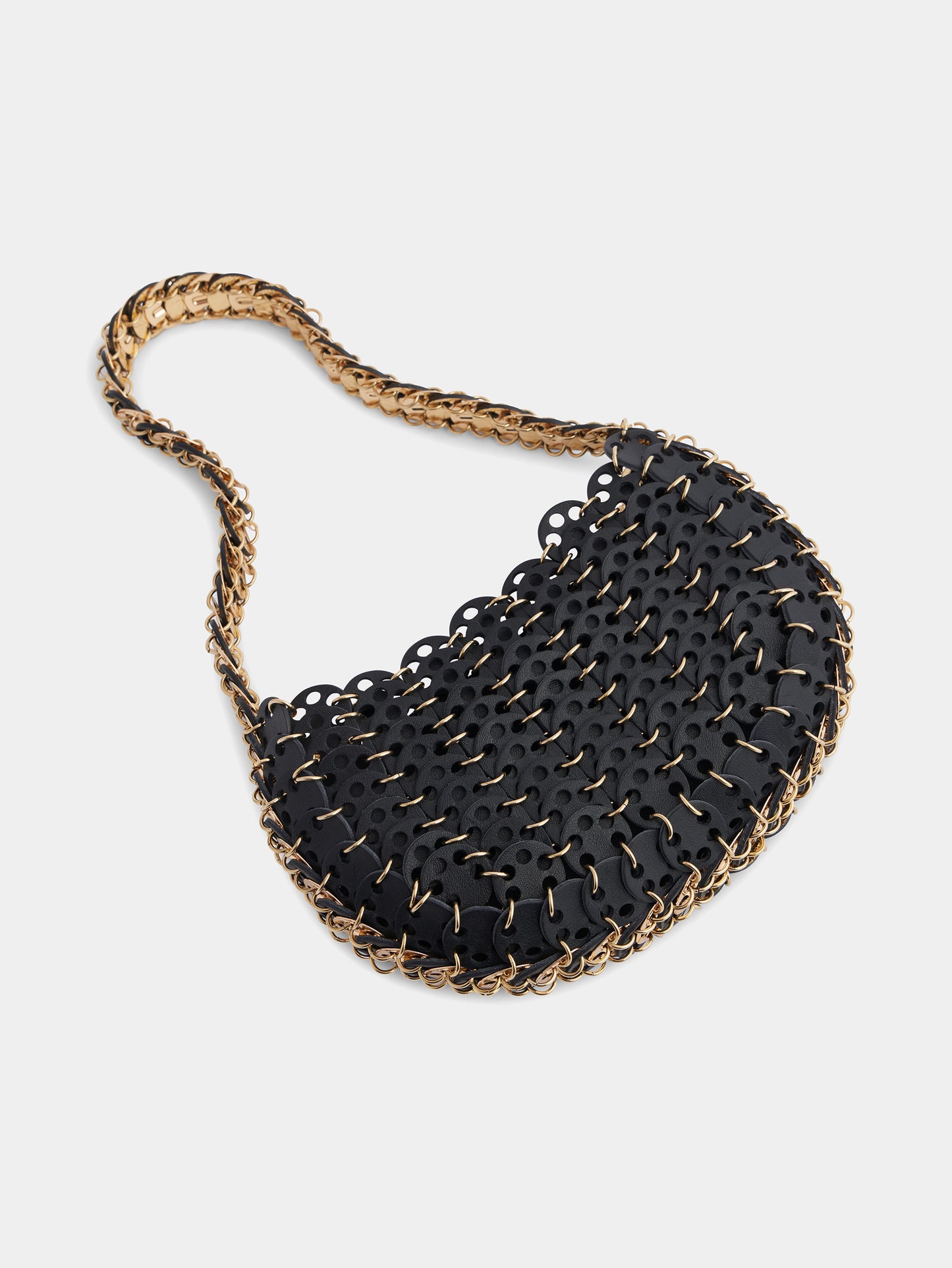 Moon reversible Flip bag in leather