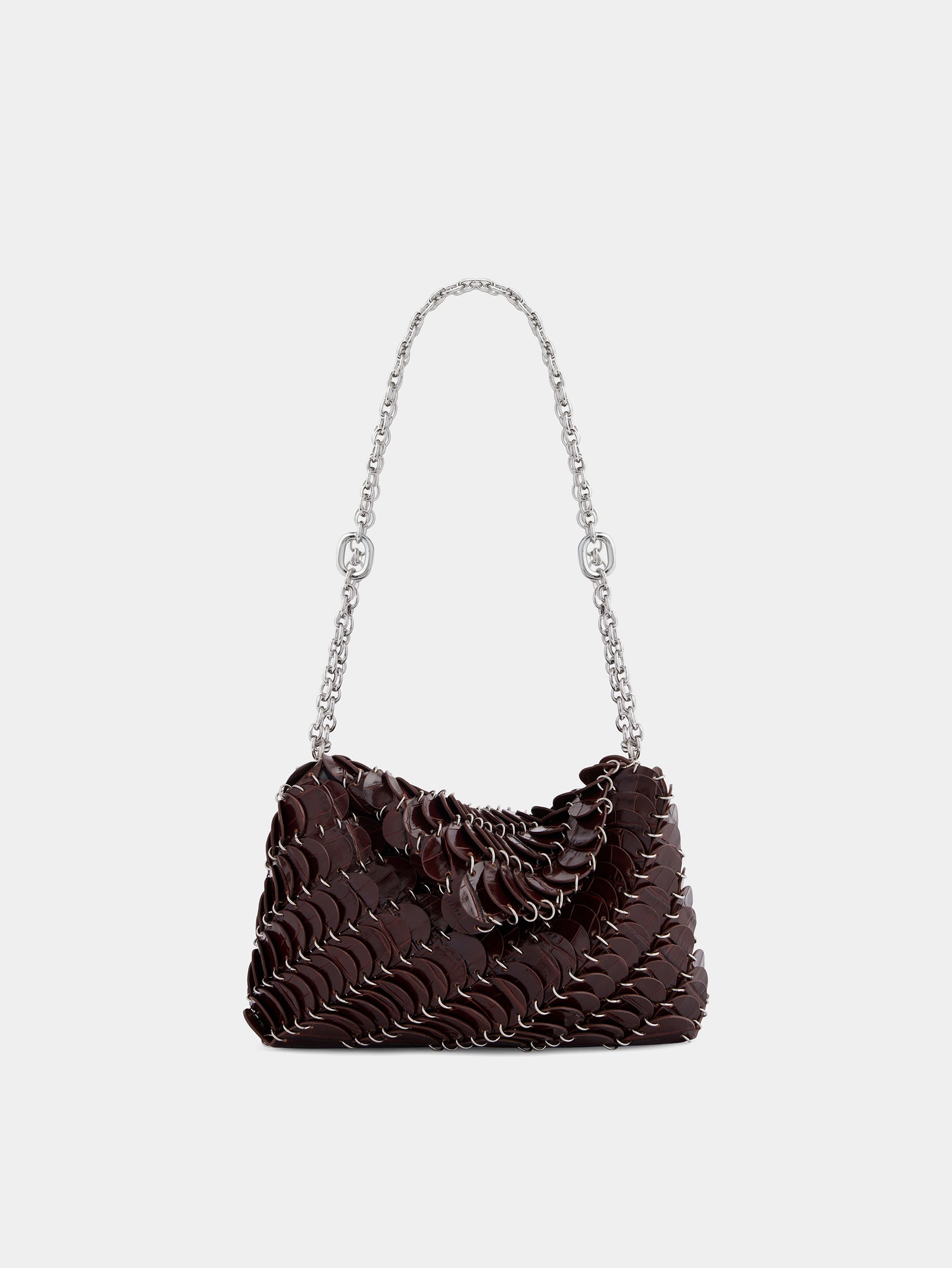 Paco night leather bag brown position 1 - Image 1