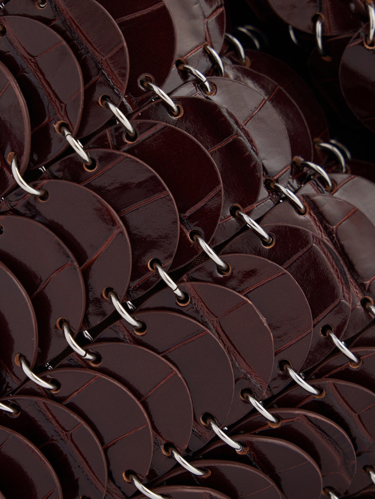 Paco night leather bag