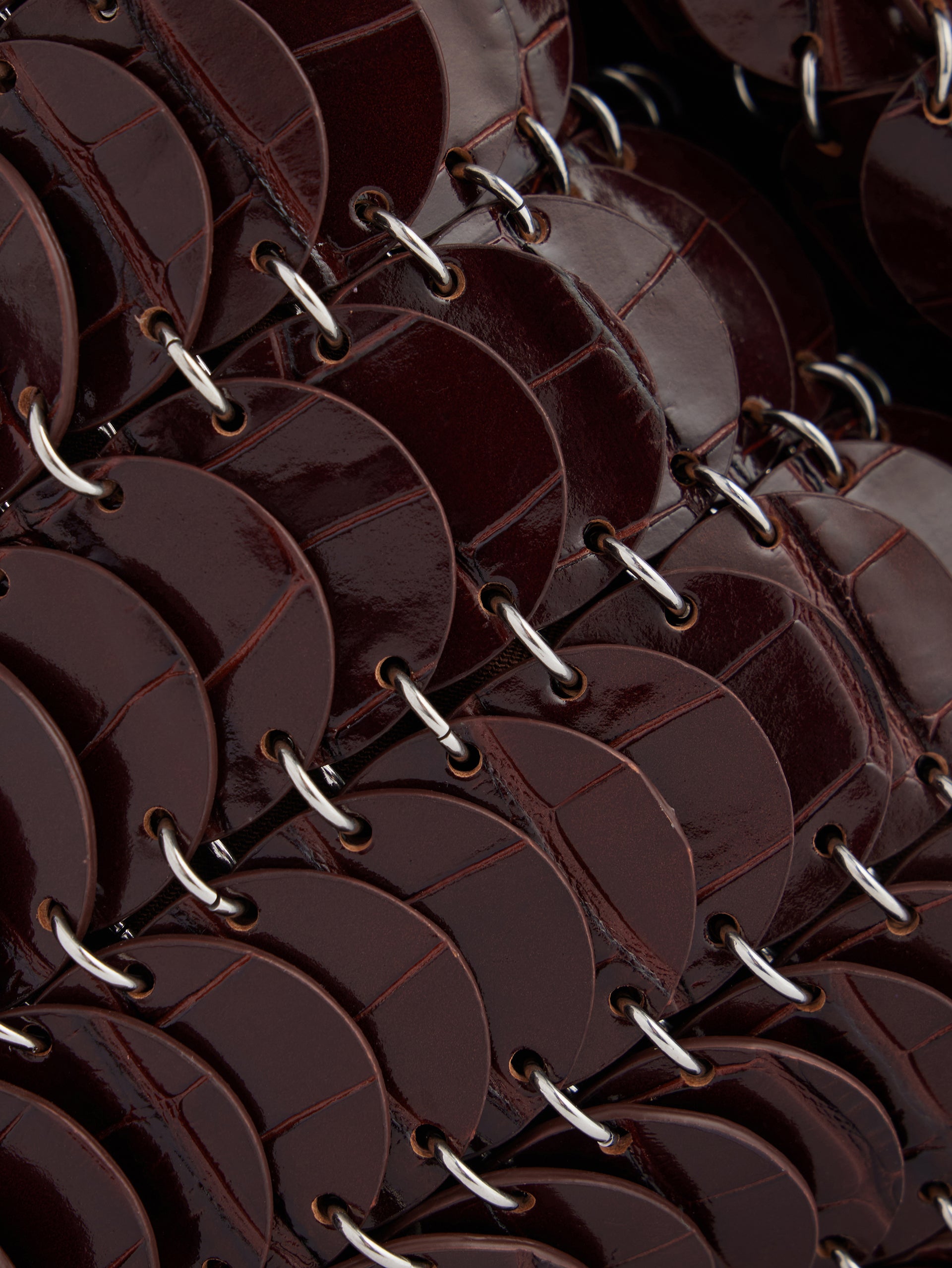 Paco night leather bag