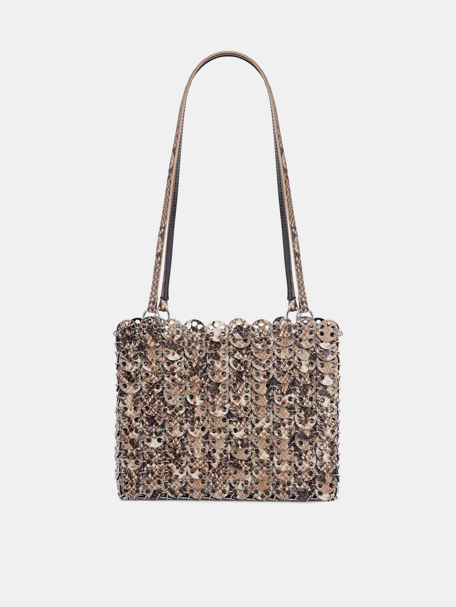 1969 reversible Flip bag in leather snake position 1 - Image 1