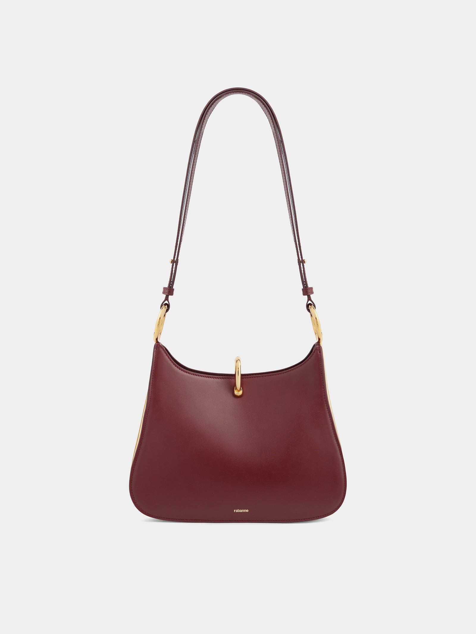 Medium Ring leather bag position 1 - Image 1