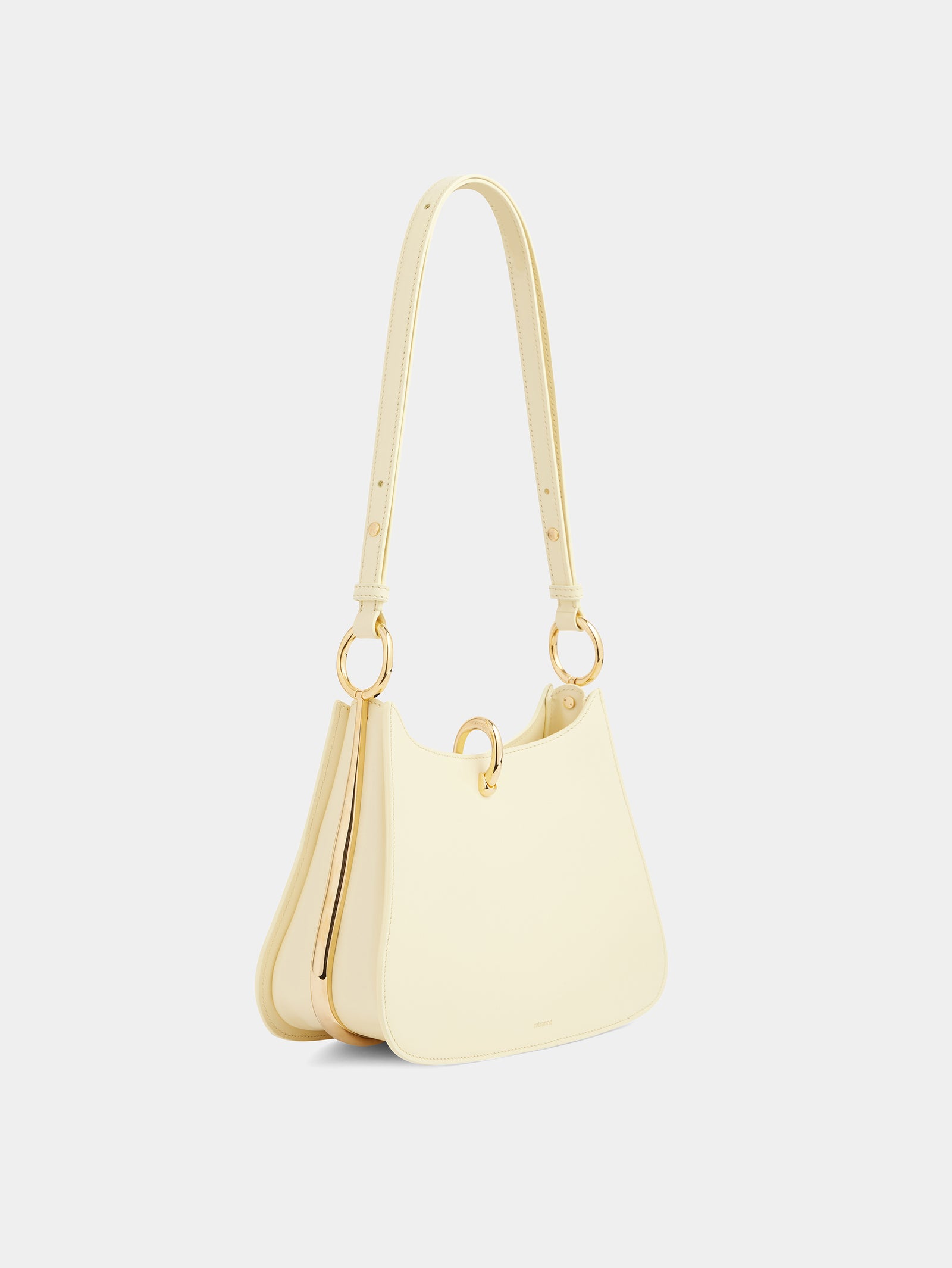 Medium Ring leather bag butter position 3 - Image 3