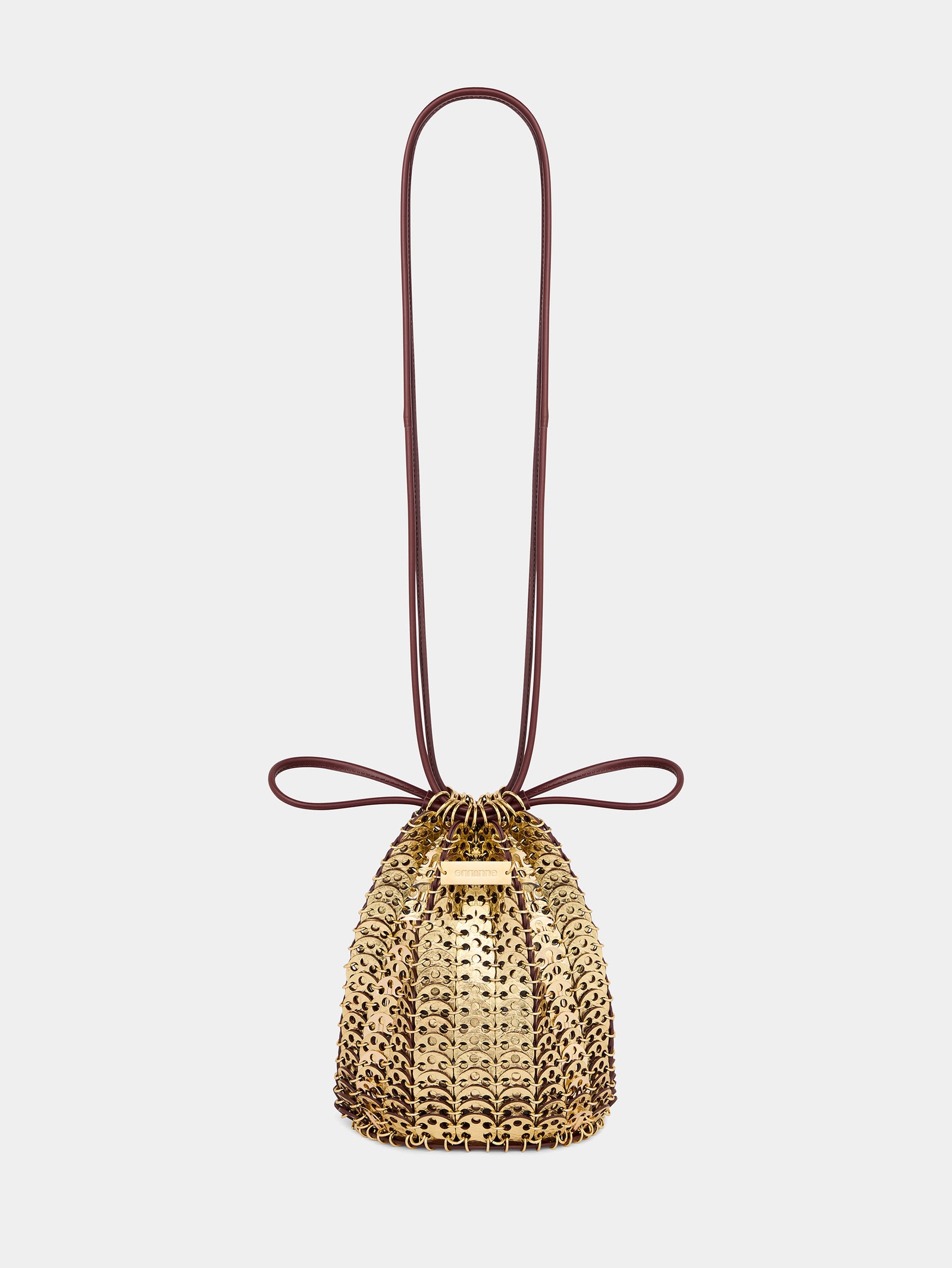 Bucket reversible Flip bag in leather position 3 - Image 3