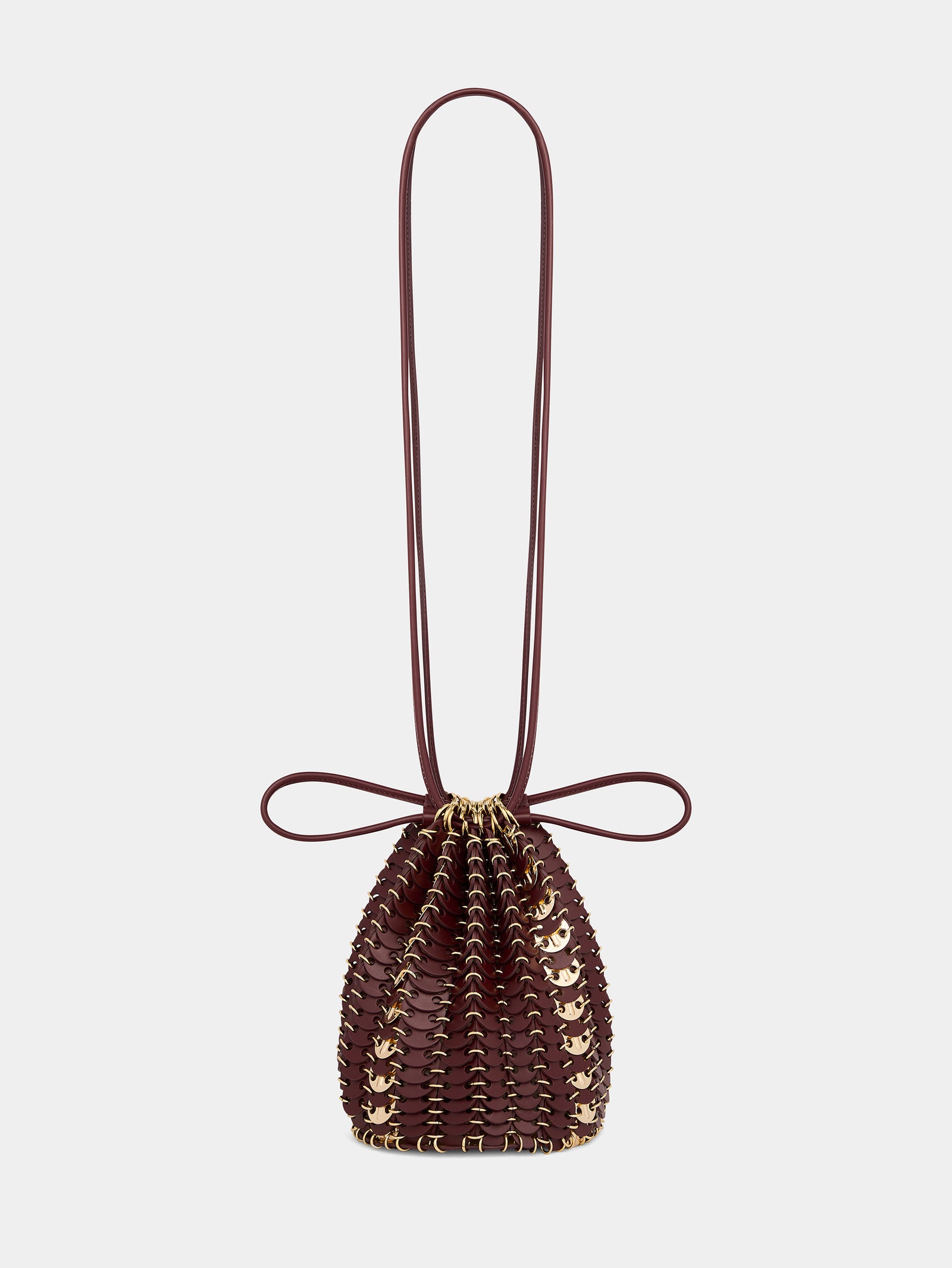 Bucket reversible Flip bag in leather position 1 - Image 1