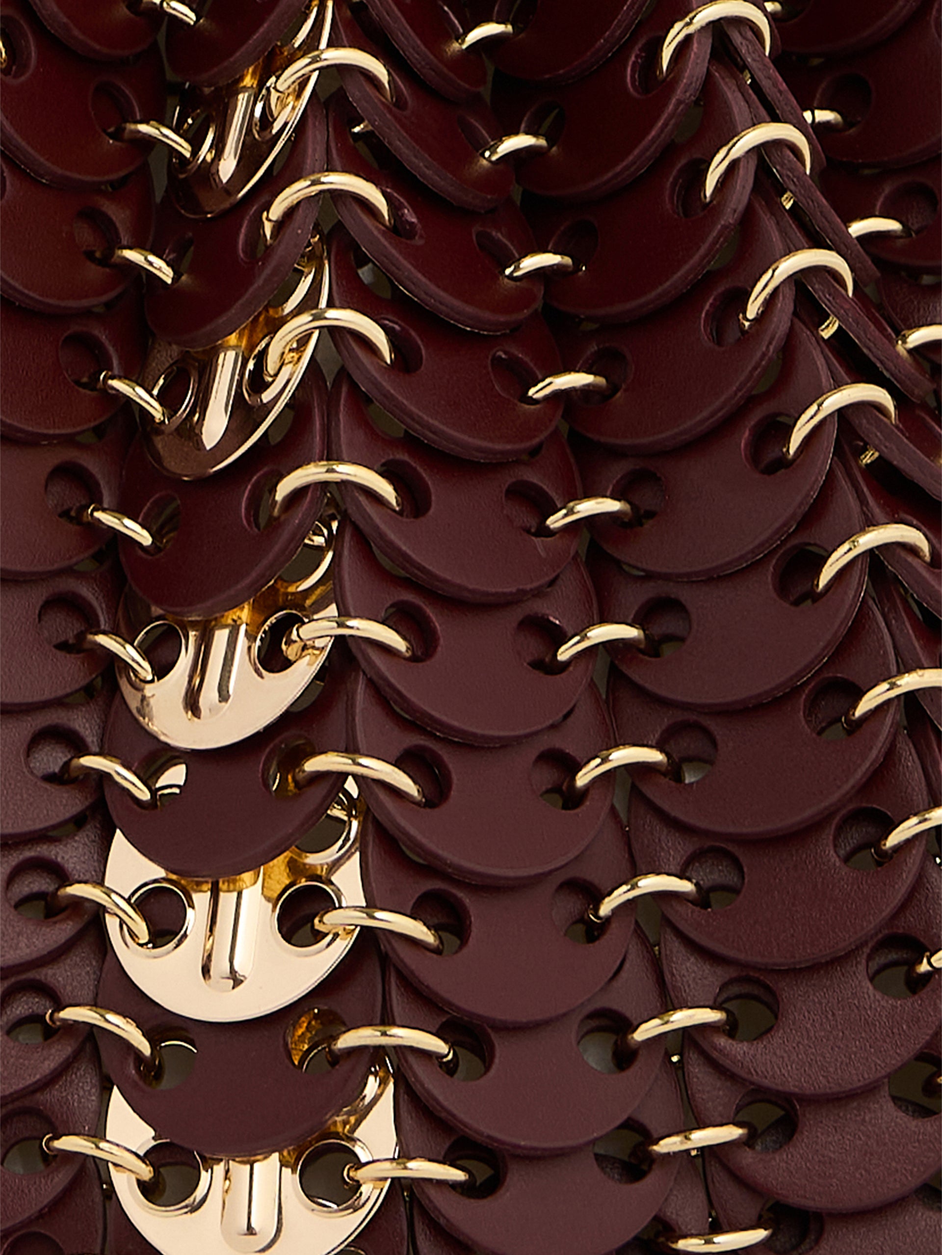 Bucket reversible Flip bag in leather