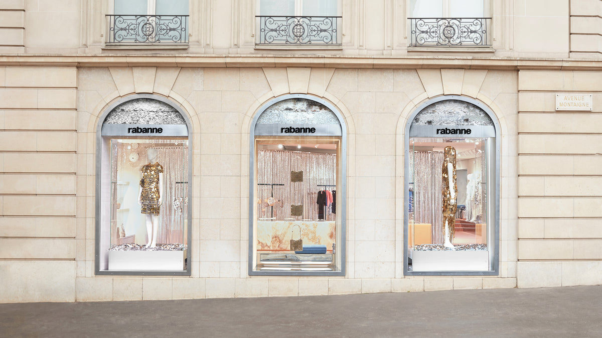 Paco Rabanne Storefront The 12 Unwearable Dresses by Paco Rabanne