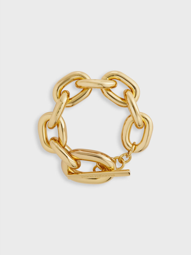 Gold XL link bracelet - Image 1