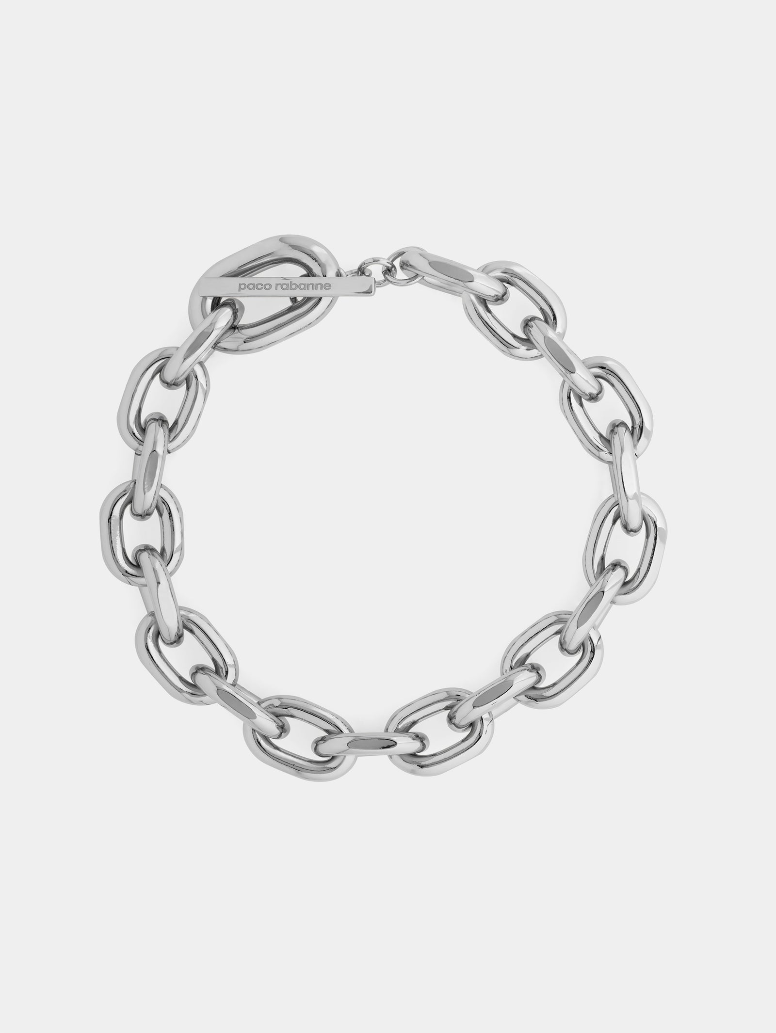 Silver XL Link necklace position 1 - Image 1