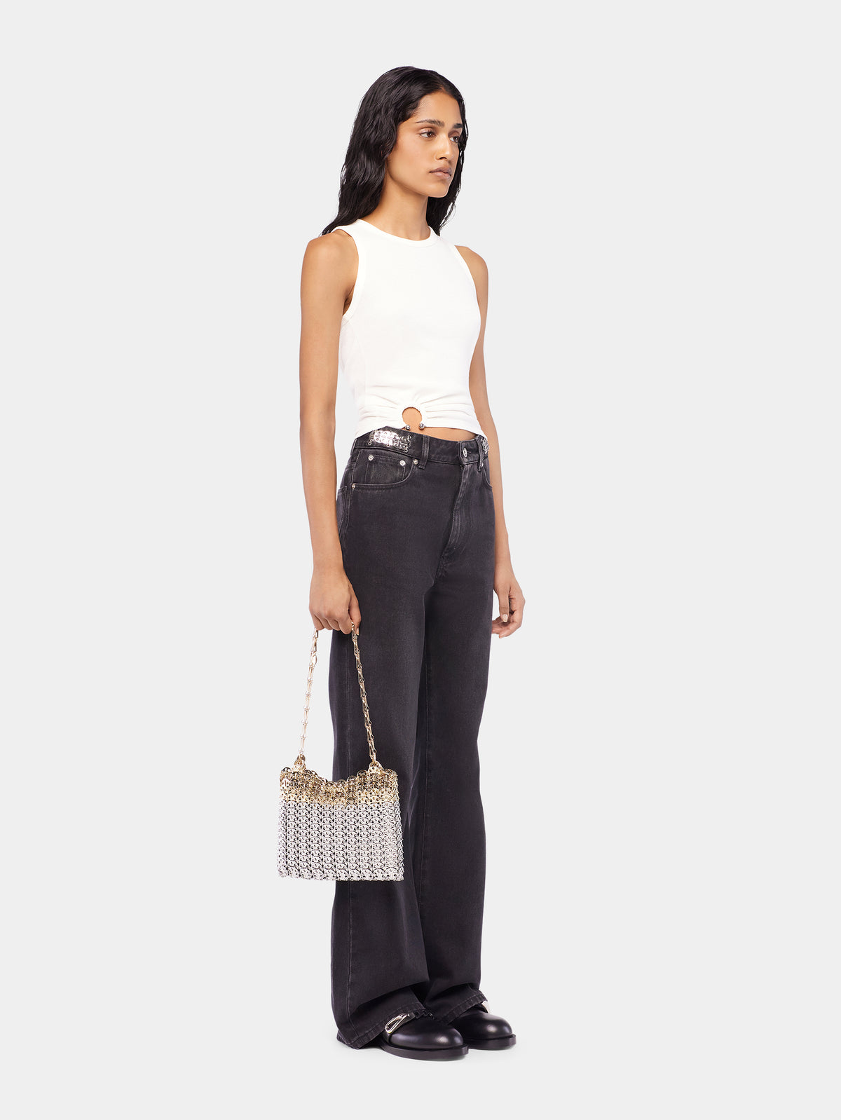 Signature black jeans with 3969 discs position 3 - Image 3