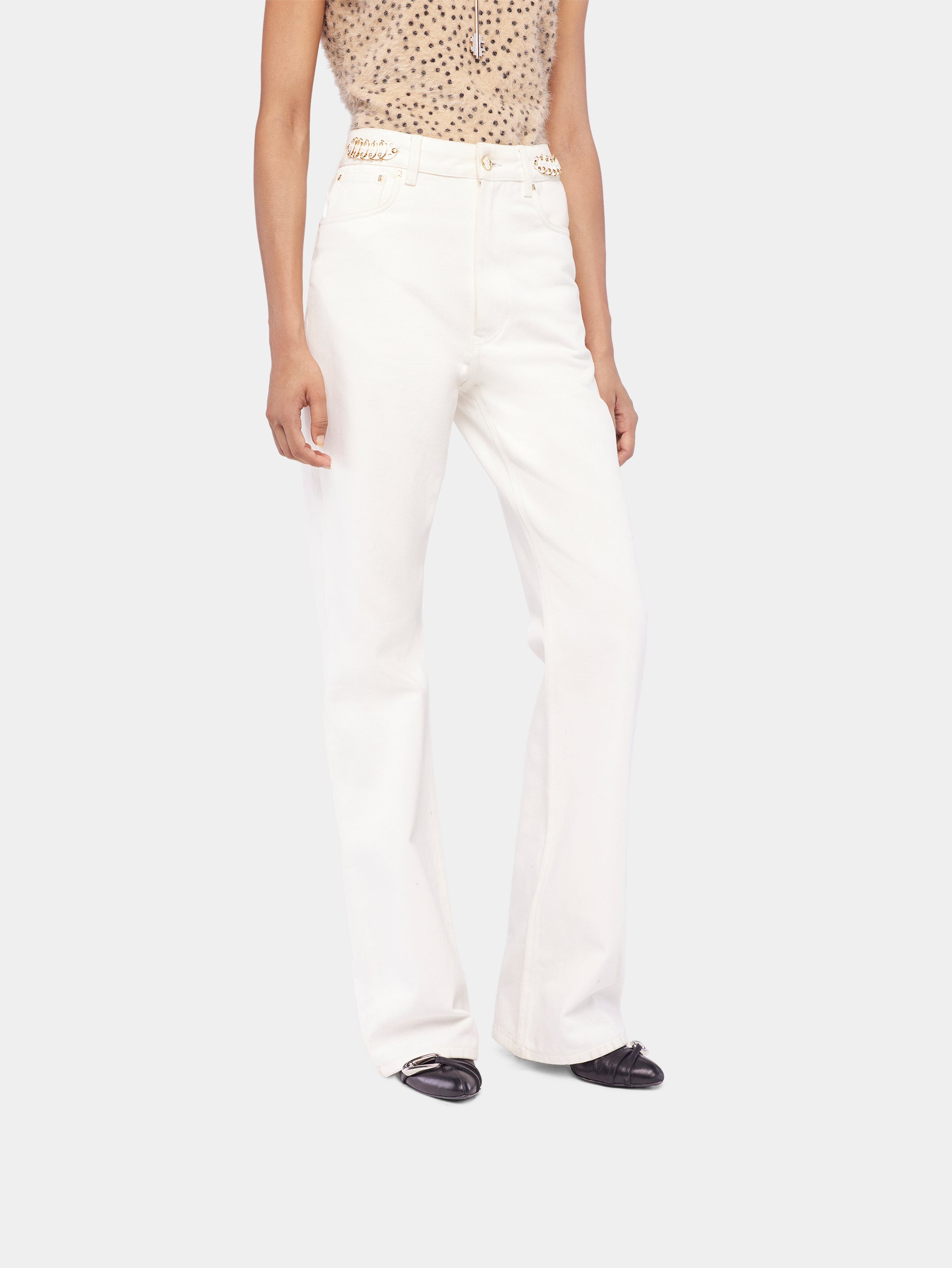 Signature off white jeans with 1969 discs