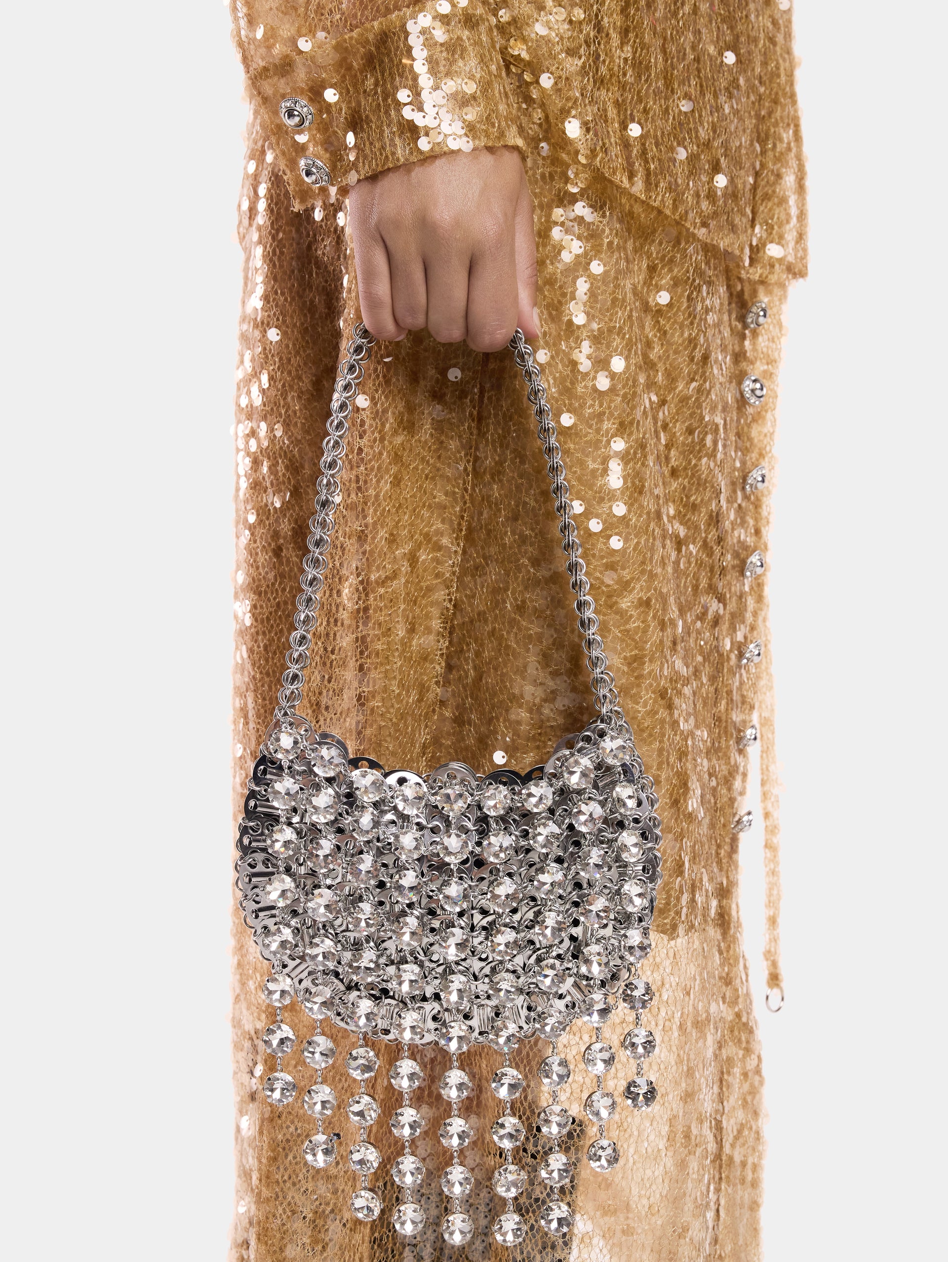 1969 MOON BAG EMBELLISHED WITH STRASS