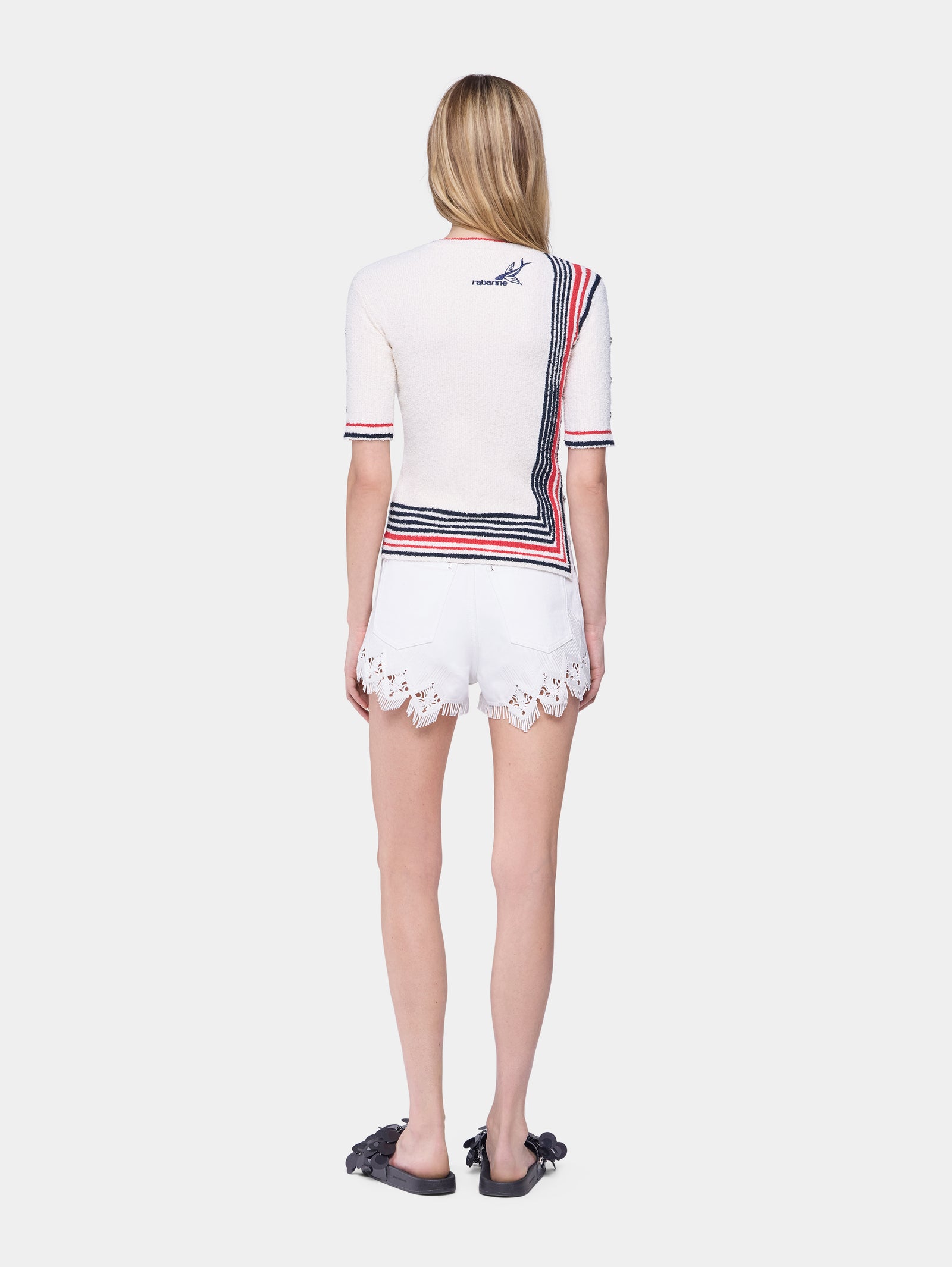 Top in terry jersey blue position 3 - Image 3