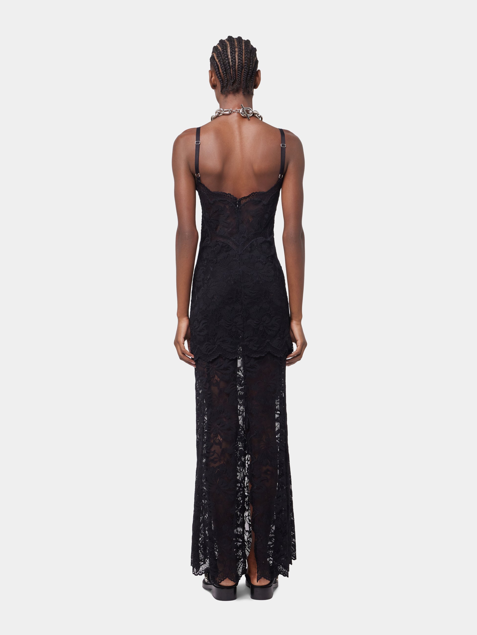 Rabanne - Lace Maxi dress, FR 36 Black Rabanne - Lace Maxi dress, FR 36 Black