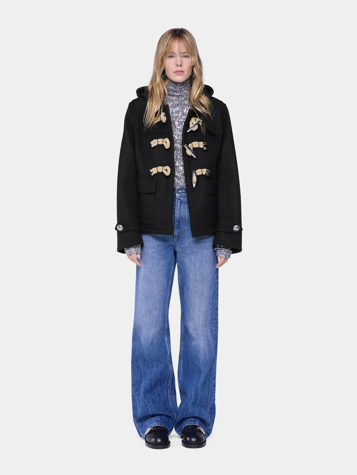 Short coat in wool position 2 - Image 2