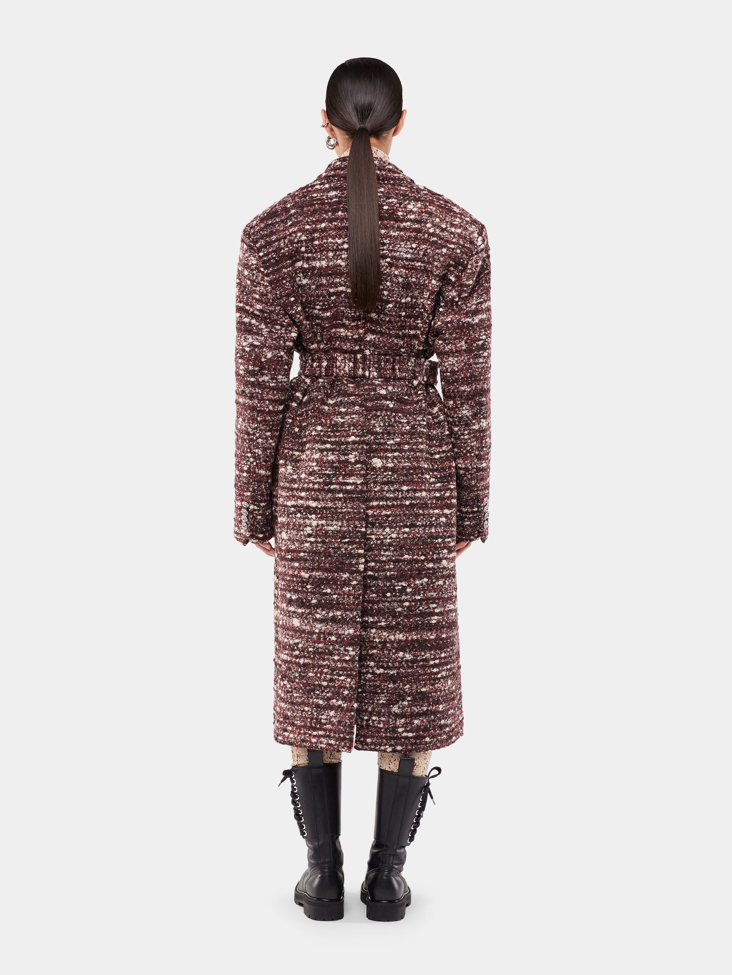 Tailored coat in wool