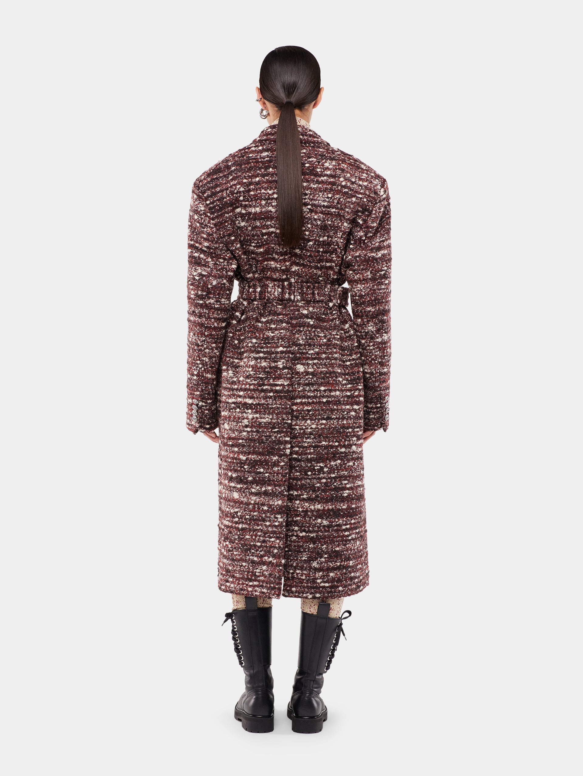 Tailored coat in wool