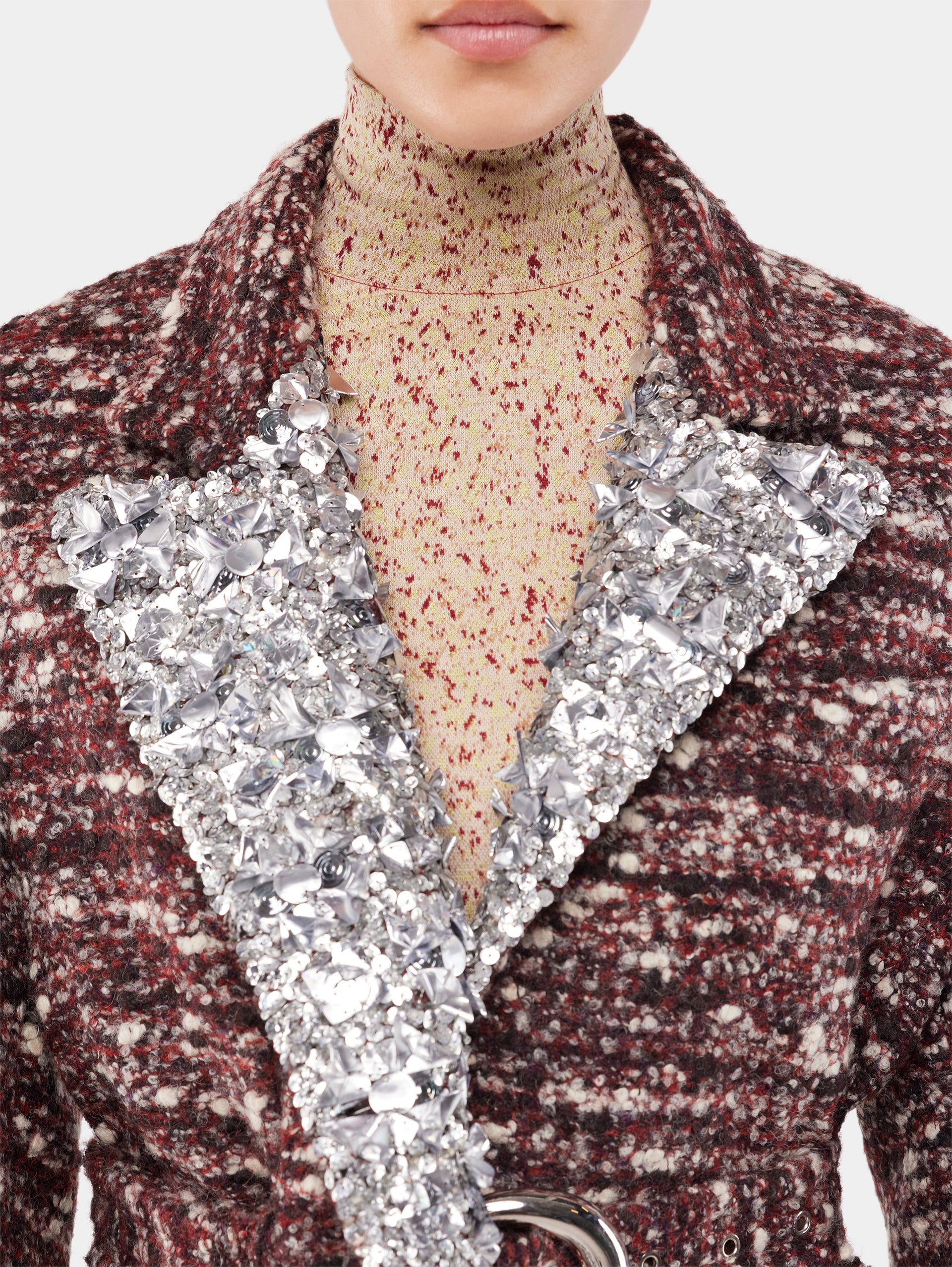 Tailored coat in wool