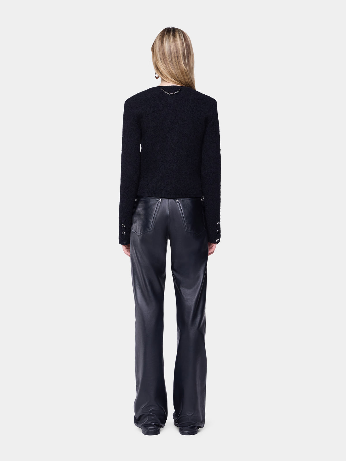 Trousers in leather position 3 - Image 3